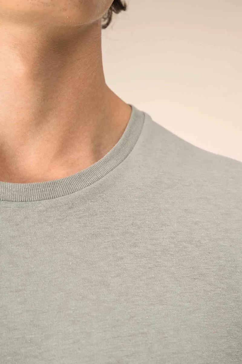 SP325 - T-shirt écoresponsable en coton bio et lin unisexe