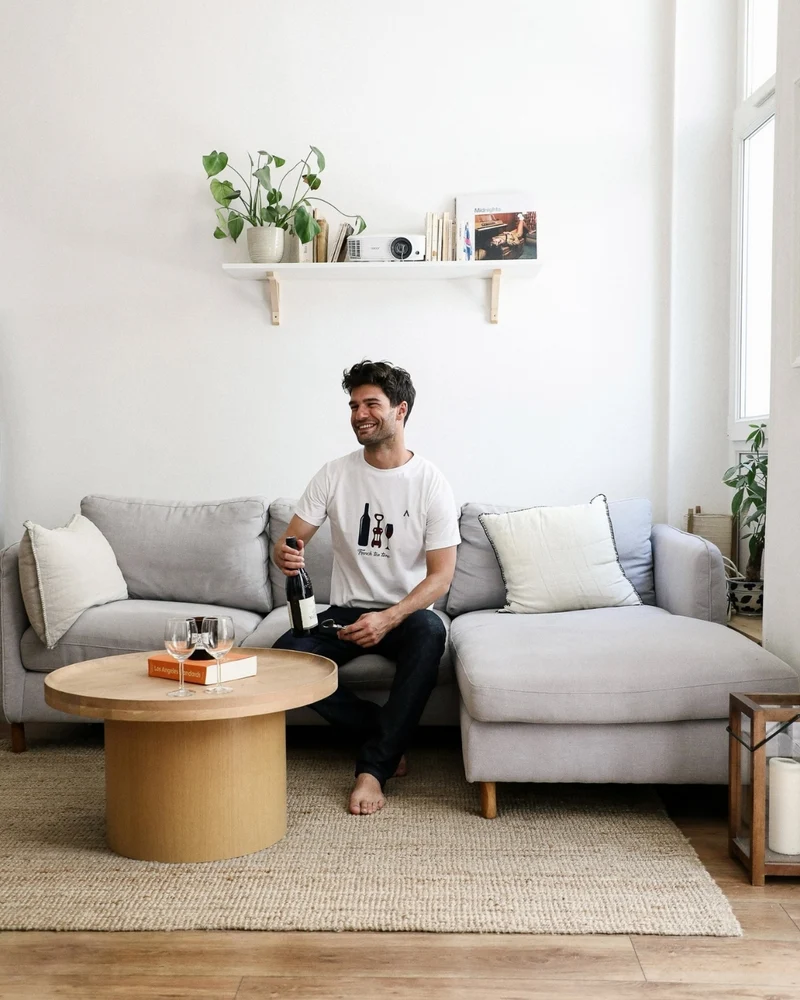 T-SHIRT APÉRO BLANC | COTON BIO
