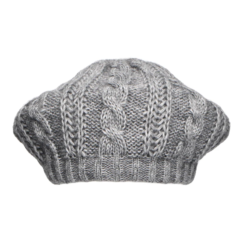 Béret à Torsades étain WHITELEY