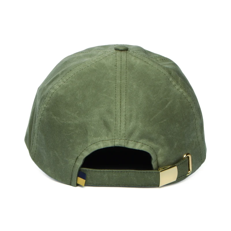 Casquette Femme en Coton Ciré Britannique sauge FAILSWORTH