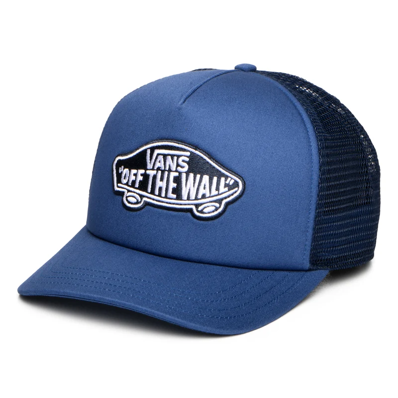 Casquette Trucker à Visière Incurvée Classic Patch bleu marine VANS