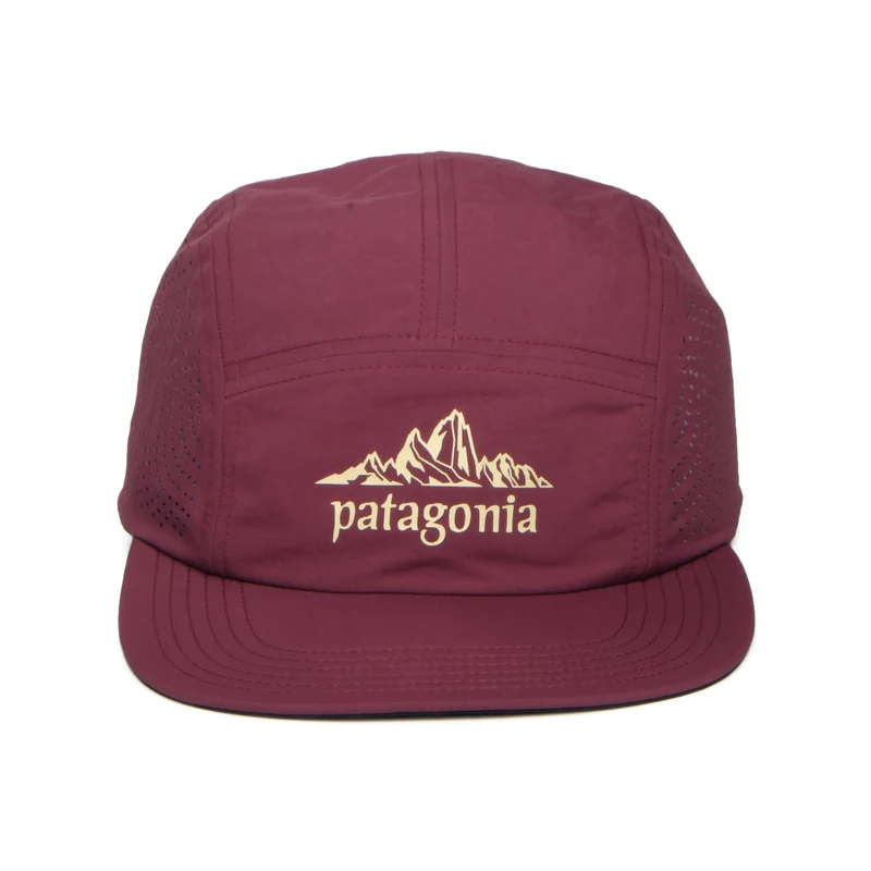Casquette 5 Panel Pliable Maclure Snow Touring groseille PATAGONIA