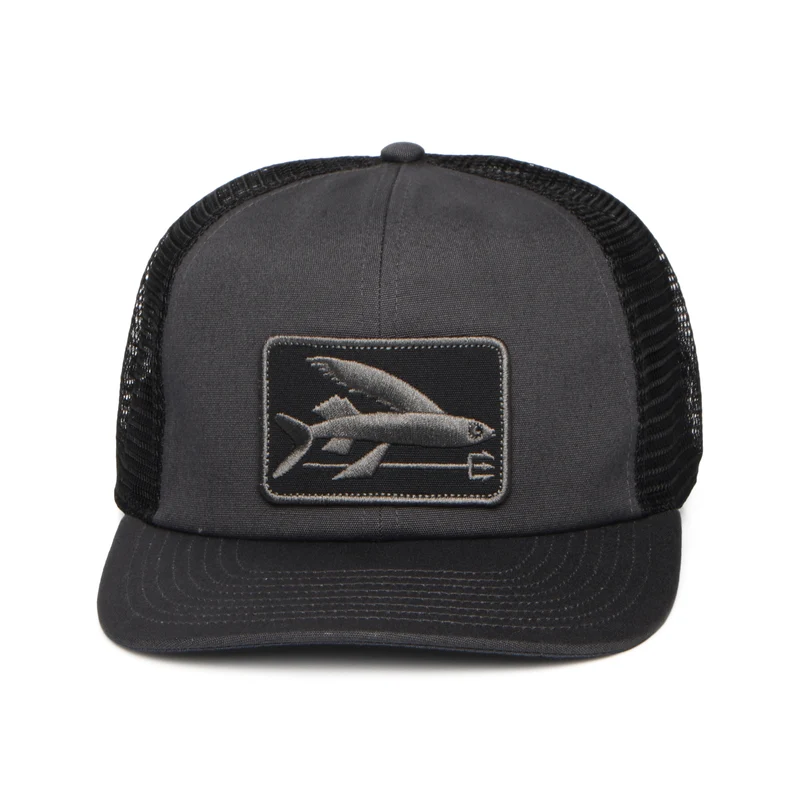 Casquette Trucker Non Structurée Flying Fish noir encre PATAGONIA