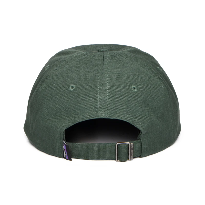 Casquette en Coton Bio P-6 Label Trad vert sapin PATAGONIA