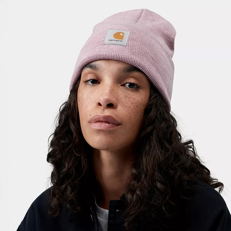 Bonnet Chiné Watch Cap vieux rose CARHARTT WIP