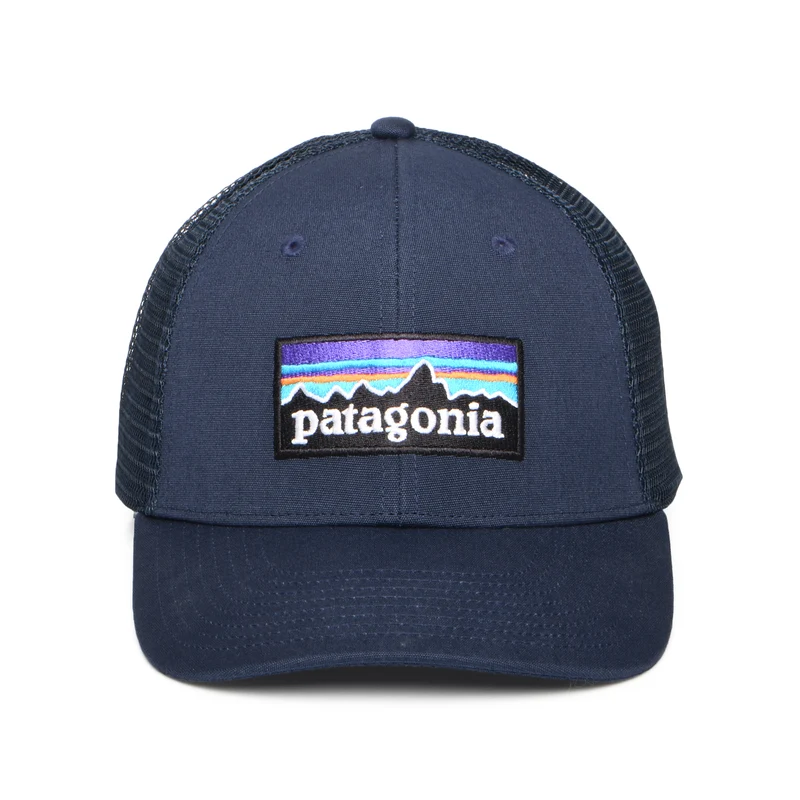 Casquette Trucker en Coton Bio LoPro P-6 Logo bleu marine PATAGONIA