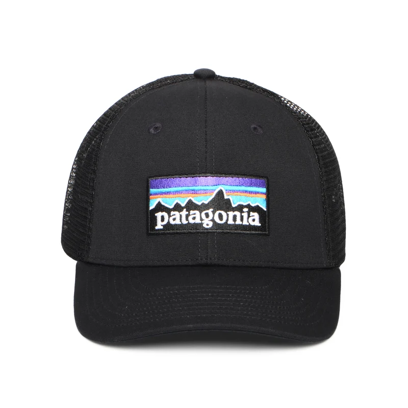 Casquette Trucker en Coton Bio LoPro P-6 Logo noir PATAGONIA