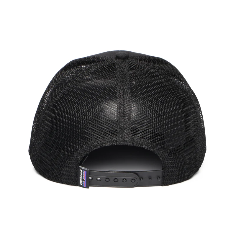 Casquette Trucker en Coton Bio LoPro P-6 Logo noir PATAGONIA