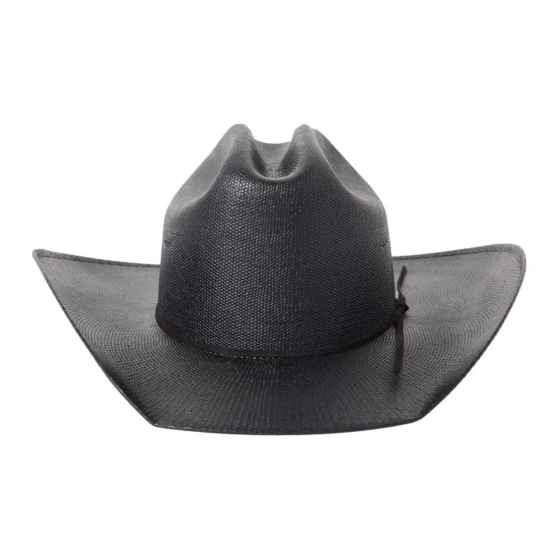 Chapeau de Cowboy en Paille Toyo Laredo noir BRIXTON