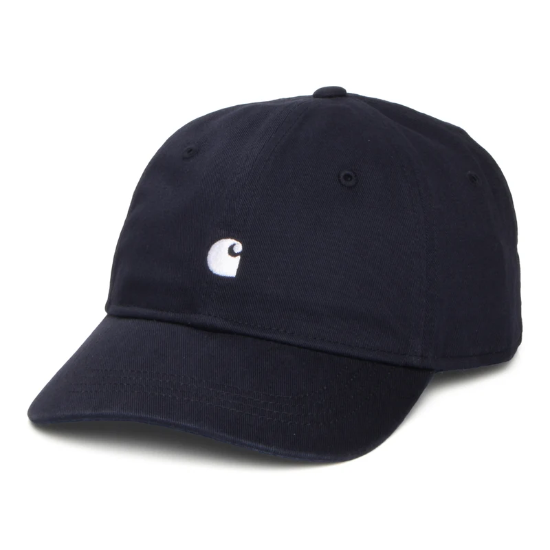 Casquette Madison Logo bleu marine foncé-blanc CARHARTT WIP