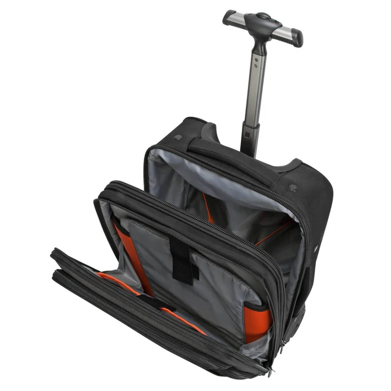 CitySmart 12-15,6" Rouleau compact sous le siège - Noir/Gris