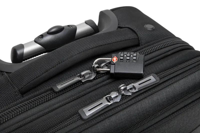 CitySmart 12-15,6" Rouleau compact sous le siège - Noir/Gris