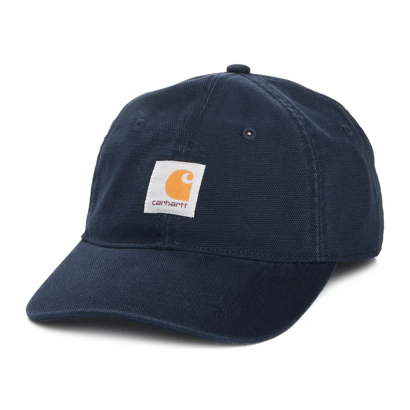Casquette en Toile de Coton Délavée Selby bleu marine foncé CARHARTT WIP