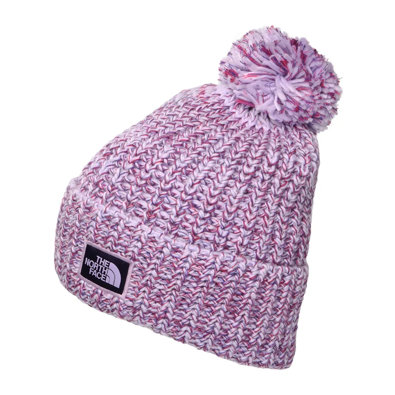 Bonnet à Pompon Cozy Chunky Cabin lilas THE NORTH FACE
