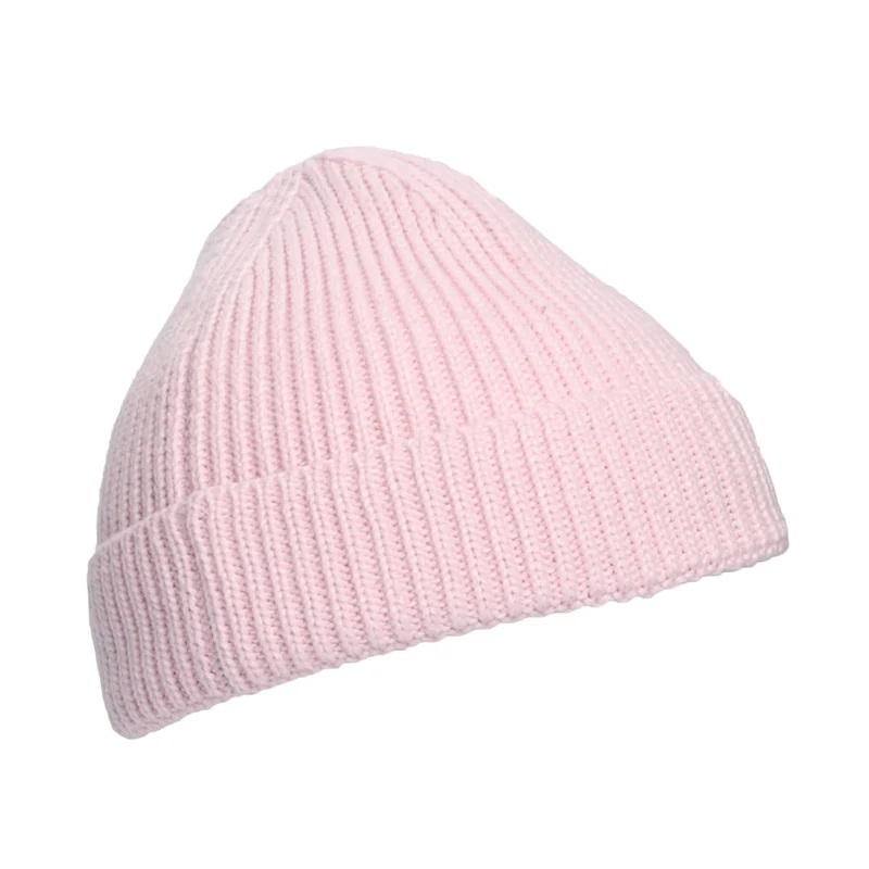 Bonnet Bébé Recyclé à Revers TNF Logo Box rose blush THE NORTH FACE