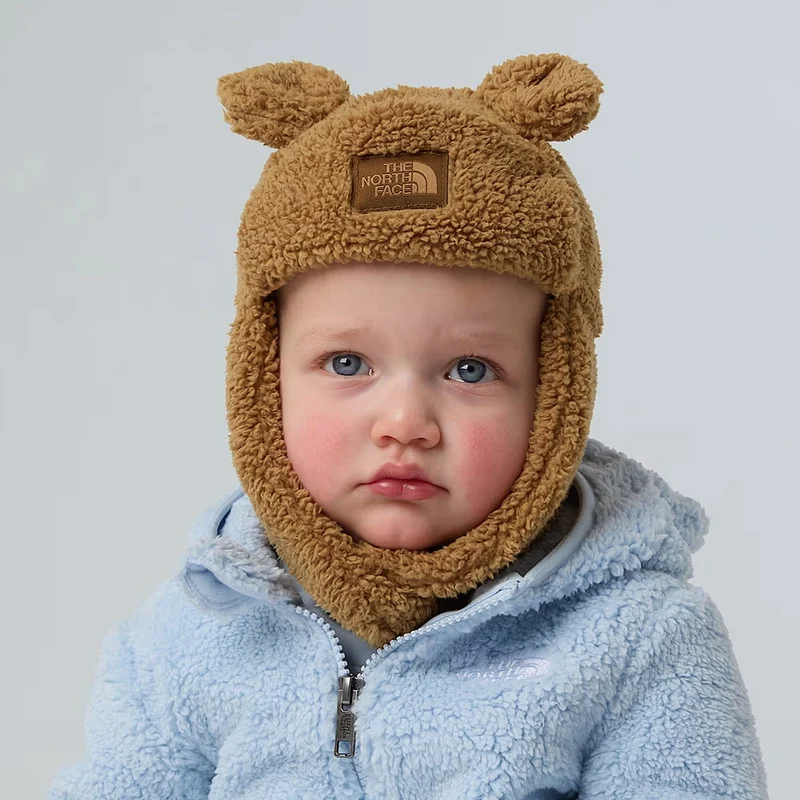 Chapka Bébé Ours marron THE NORTH FACE
