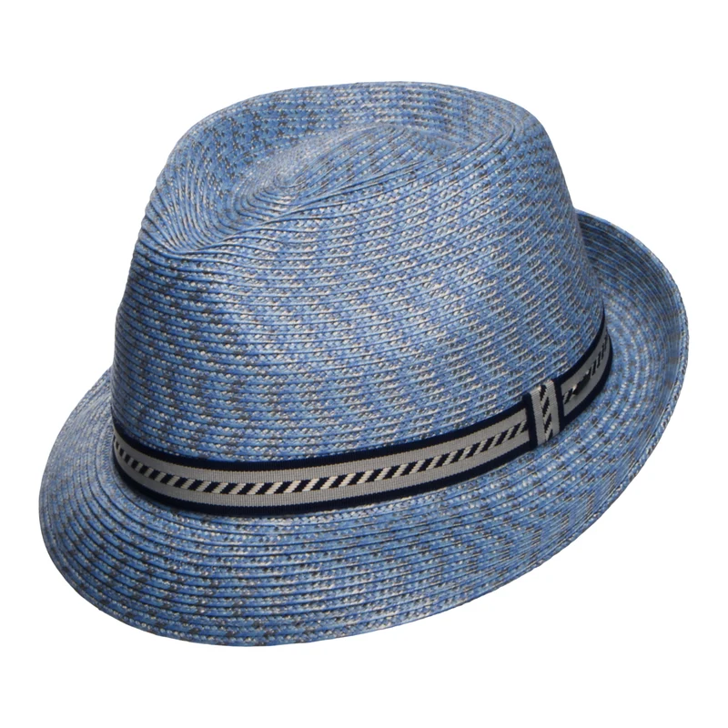 Chapeau Trilby Mannes bleu ciel BAILEY