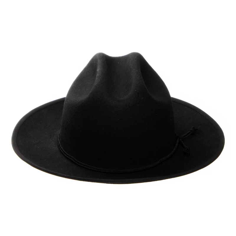Chapeau de Cowboy en Laine Feutrée Hydrofuge Plains noir STETSON