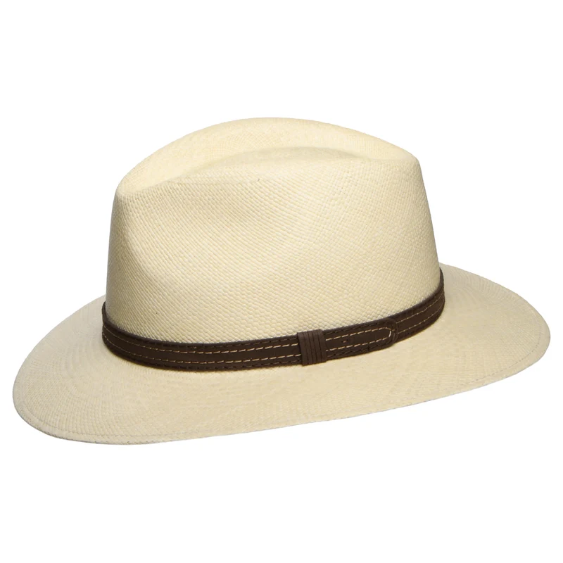 Chapeau Panama Fedora Safari Traveller naturel CITY SPORT