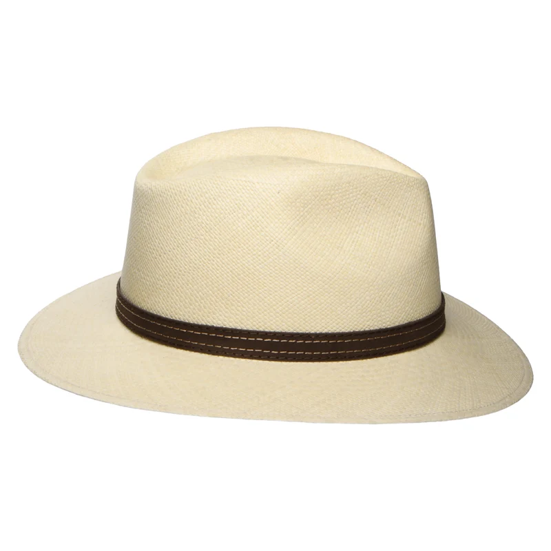 Chapeau Panama Fedora Safari Traveller naturel CITY SPORT