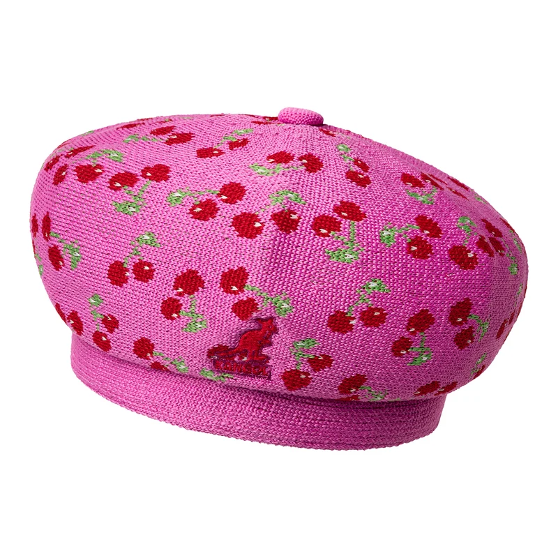 Béret en Tropic Cherry Jax fuchsia KANGOL