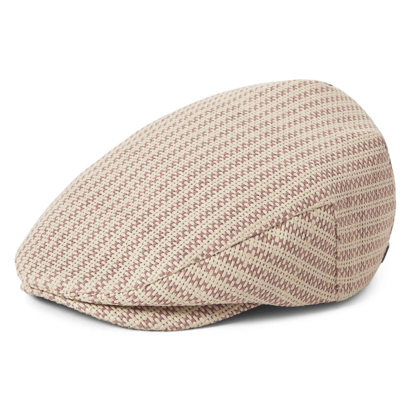 Casquette Plate Légère en Paille Toyo Hooligan naturel-argile BRIXTON