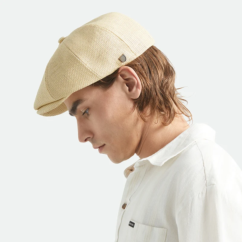 Casquette Gavroche Légère en Paille Toyo Brood naturel BRIXTON