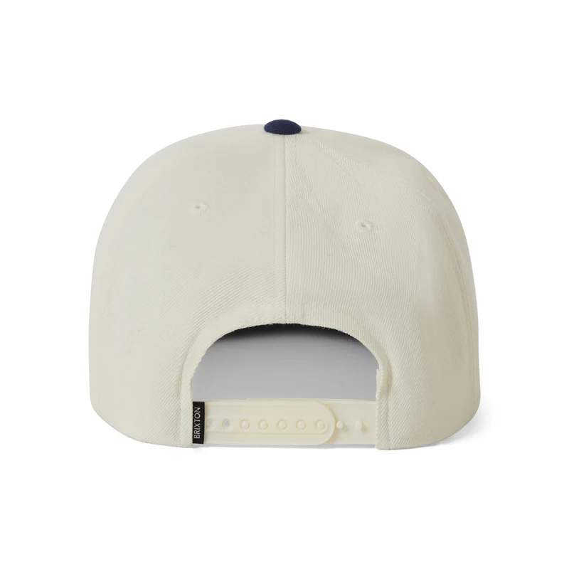 Casquette Snapback Oath III blanc cassé-bleu nuit BRIXTON