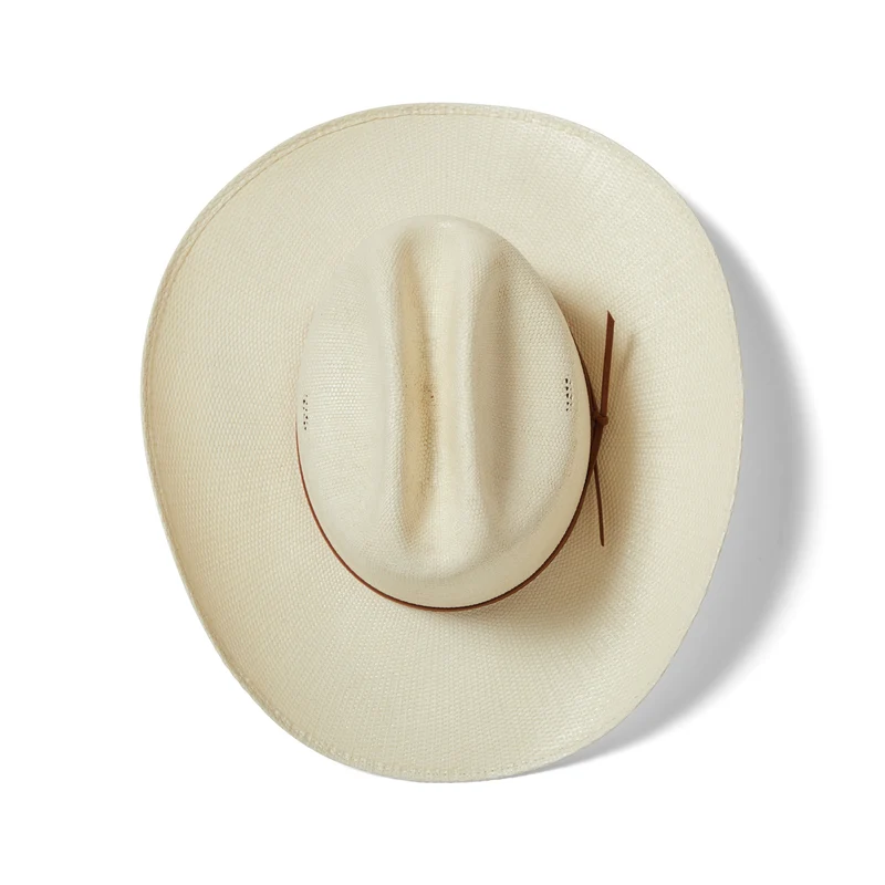 Chapeau de Cowboy en Paille Toyo Laredo ivoire BRIXTON