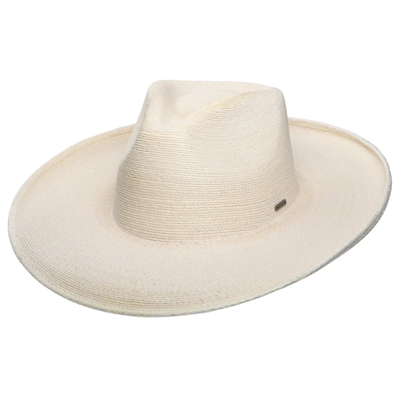 Chapeau Fedora Rancher en Paille Marlow ivoire BRIXTON