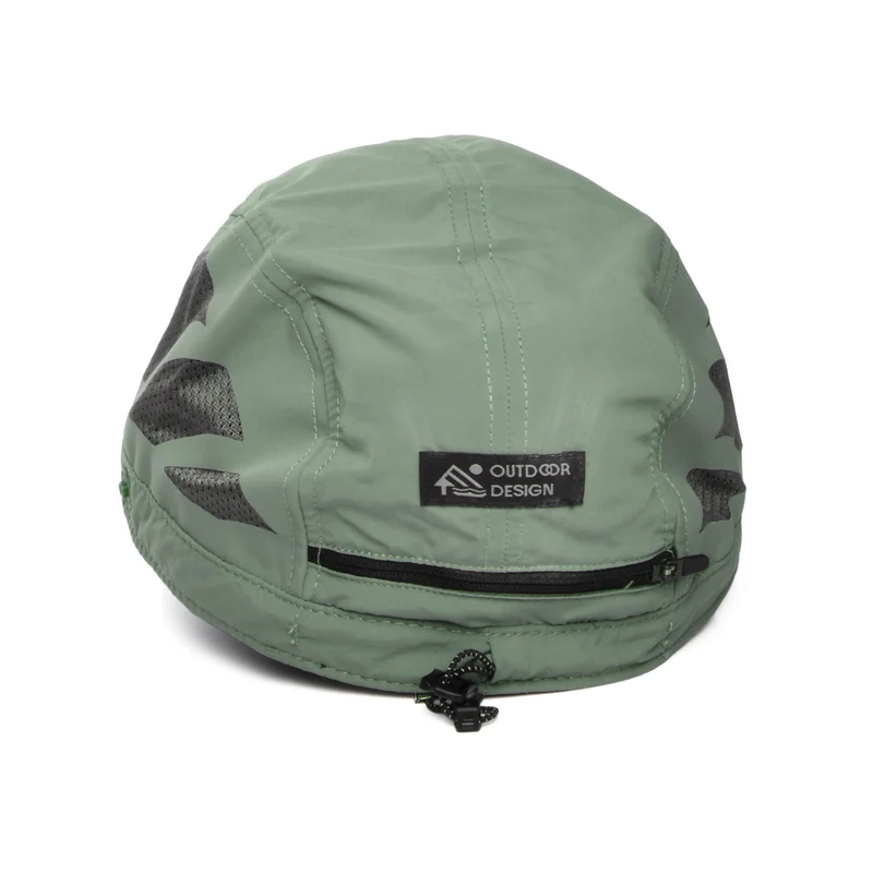 Casquette Saharienne de Pêche Umbra olive DORFMAN PACIFIC