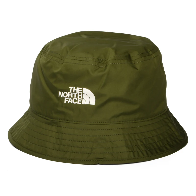 Chapeau Bob Pliable Réversible Sun Stash mousse-khaki THE NORTH FACE