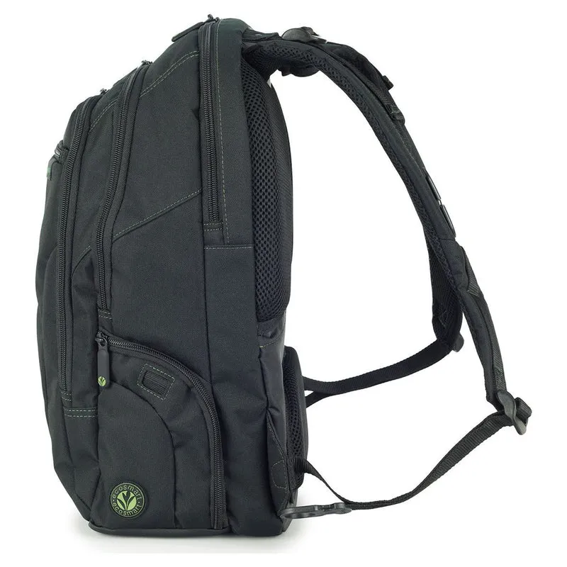 EcoSpruce Sac à dos pour ordinateur portable 15.6" - Noir
