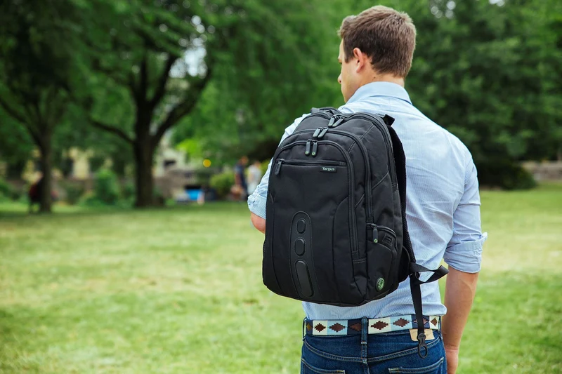 EcoSpruce Sac à dos pour ordinateur portable 15.6" - Noir