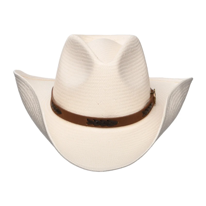 Chapeau de Cowboy Léger en Paille Toyo Palo Grande décoloré STETSON