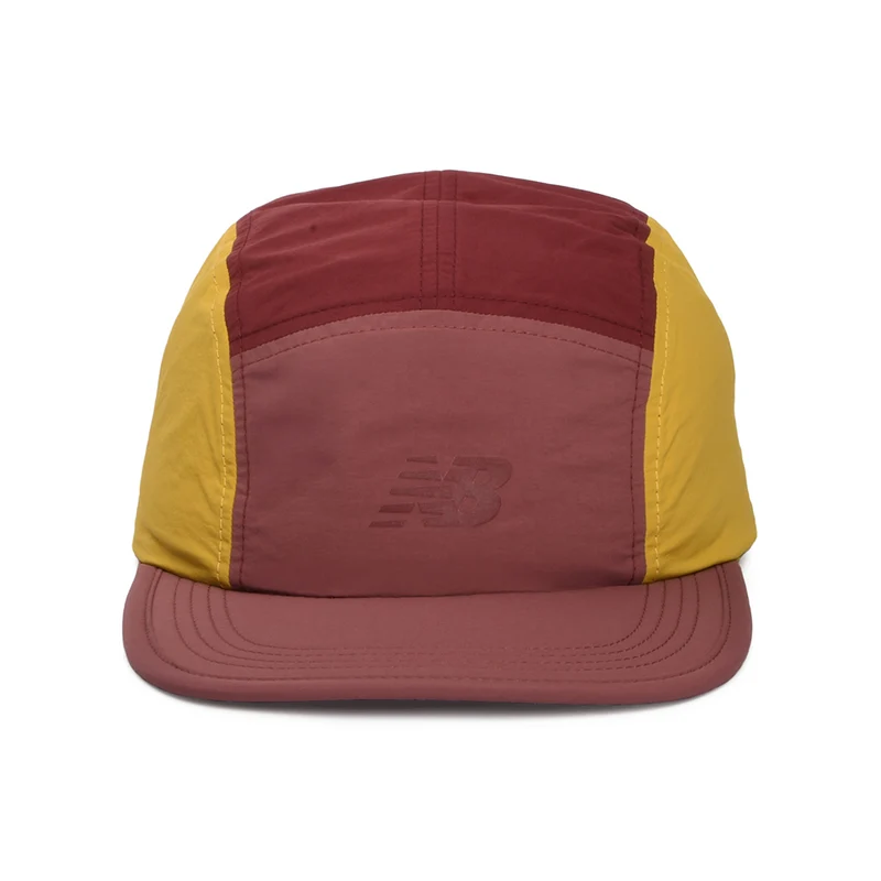 Casquette 5 Panel Recyclée Everyday bordeaux-moutarde NEW BALANCE
