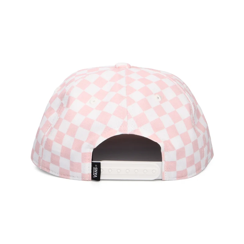 Casquette Snapback Enfant à Motif en Damier Willow rose-blanc VANS