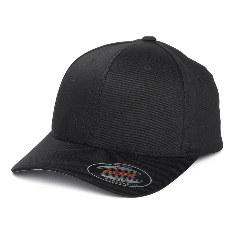 Casquette Peignée noir FLEXFIT