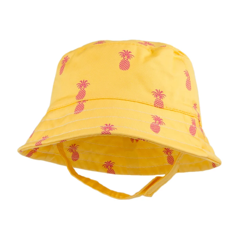 Chapeau Bob Enfant Pineapple jaune SCALA