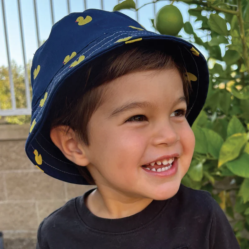 Chapeau Bob Enfant Duck bleu marine SCALA