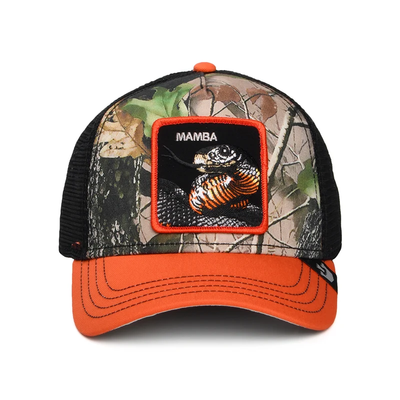 Casquette Trucker Ambush camouflage-orange GOORIN