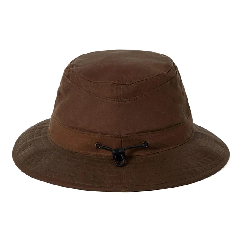Chapeau Bob Boonie en Coton Ciré Weather Guard Dunes Safari cuivre BRIXTON