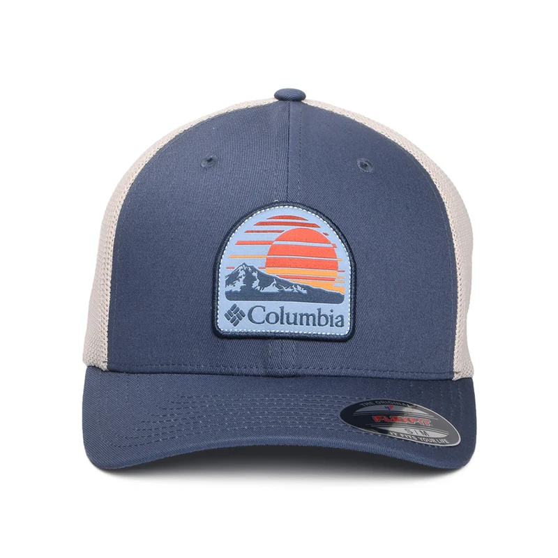 Casquette Trucker Flexfit Peaceful Perspective bleu marine-pierre COLUMBIA