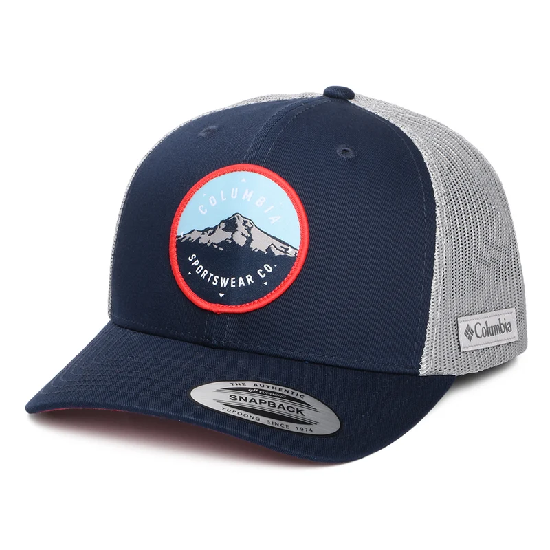 Casquette Trucker Mount Hood Circle Mesh bleu marine-gris COLUMBIA