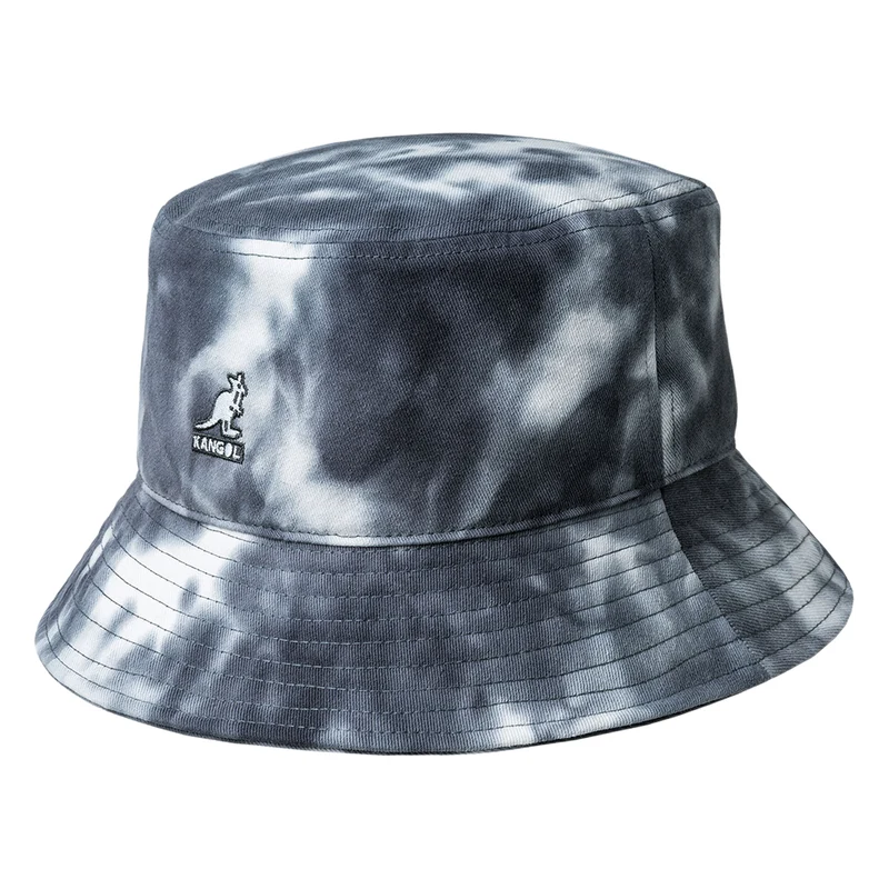 Chapeau Bob Tie Dye gris fumée KANGOL