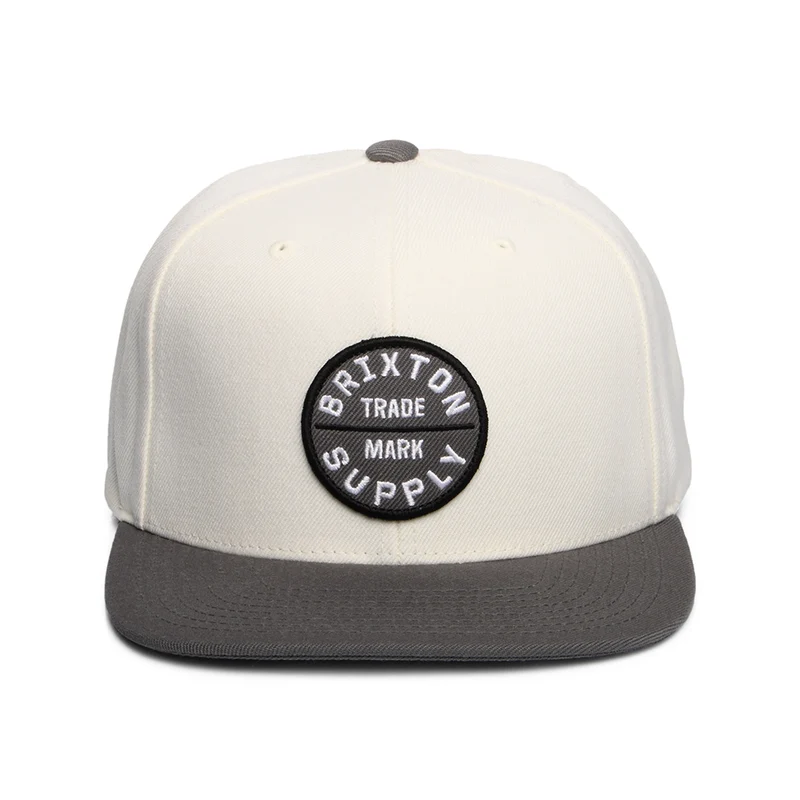 Casquette Snapback Oath III blanc cassé-anthracite BRIXTON