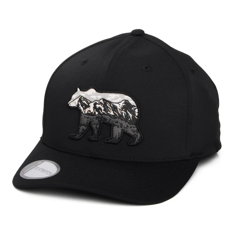 Casquette Snapback Flexfit Scenic Stroll Lost Lager 3D Stretch noir COLUMBIA