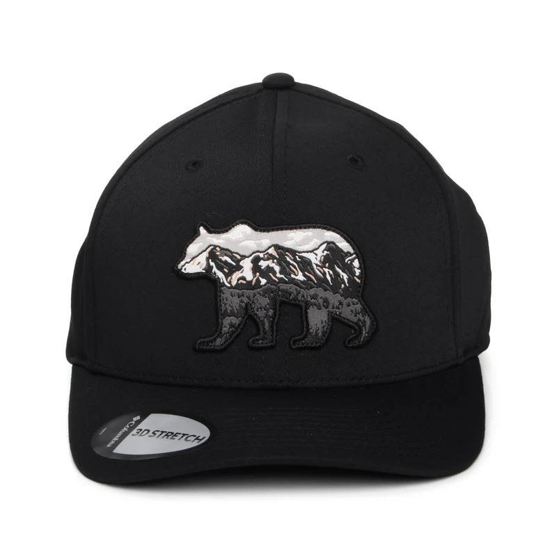 Casquette Snapback Flexfit Scenic Stroll Lost Lager 3D Stretch noir COLUMBIA