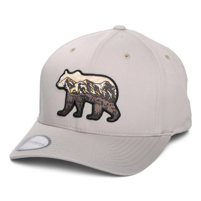 Casquette Snapback Flexfit Scenic Stroll Lost Lager 3D Stretch gris COLUMBIA