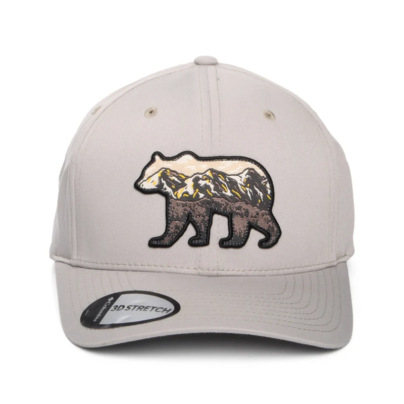Casquette Snapback Flexfit Scenic Stroll Lost Lager 3D Stretch gris COLUMBIA